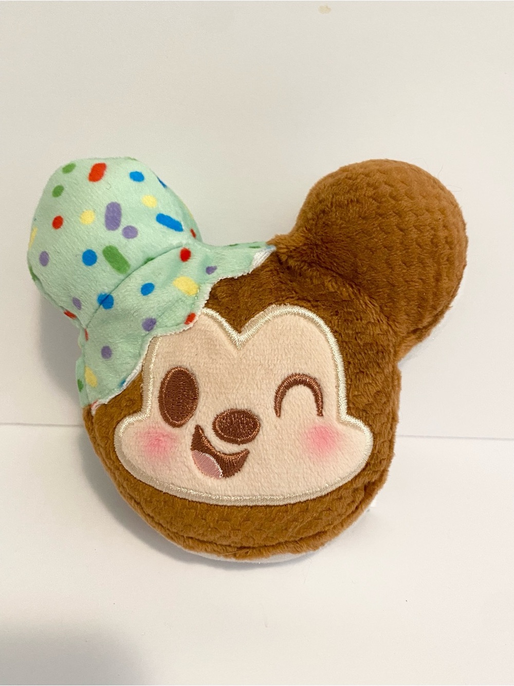 Disney Munchlings Mickey Mouse Ice Cream Sandwich Small 4” Plush Stuffed Toy